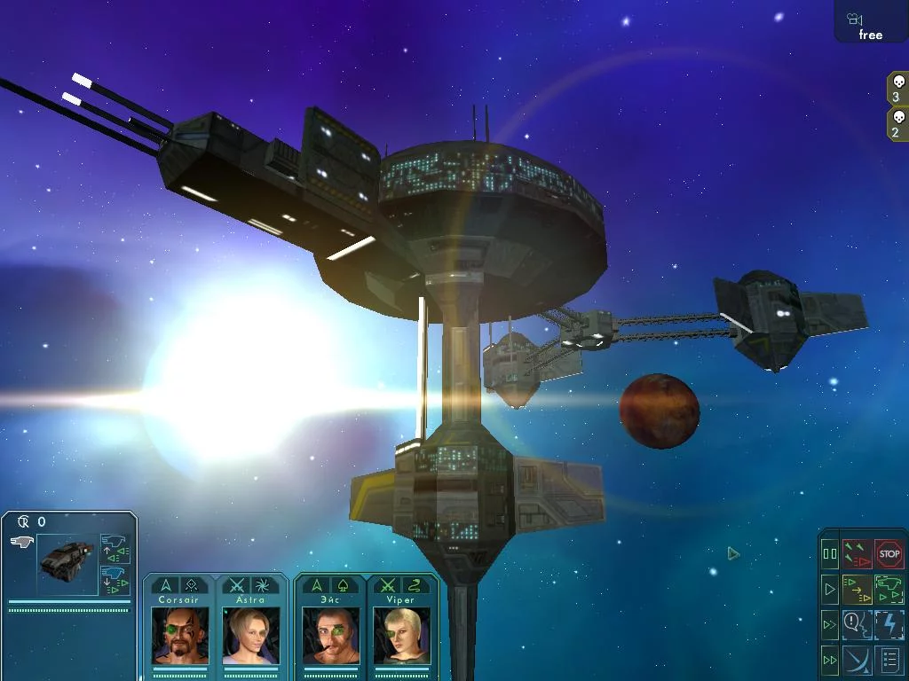 Изображение игры: Star Wolves