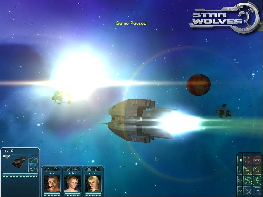 Изображение игры: Star Wolves