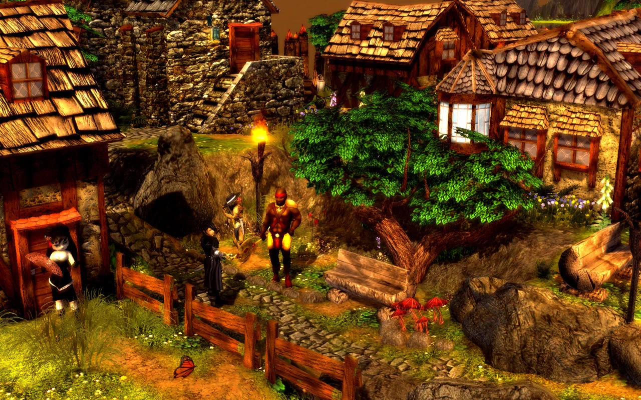 Изображение игры: Grotesque Tactics: Evil Heroes