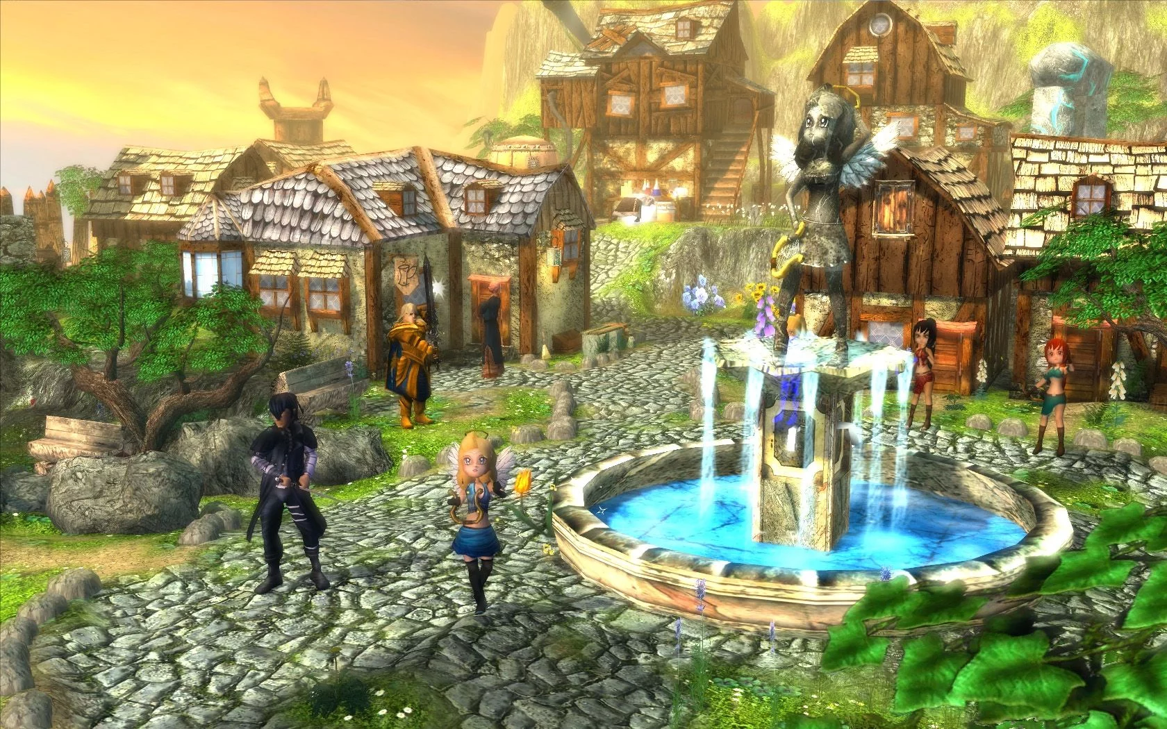 Изображение игры: Grotesque Tactics: Evil Heroes