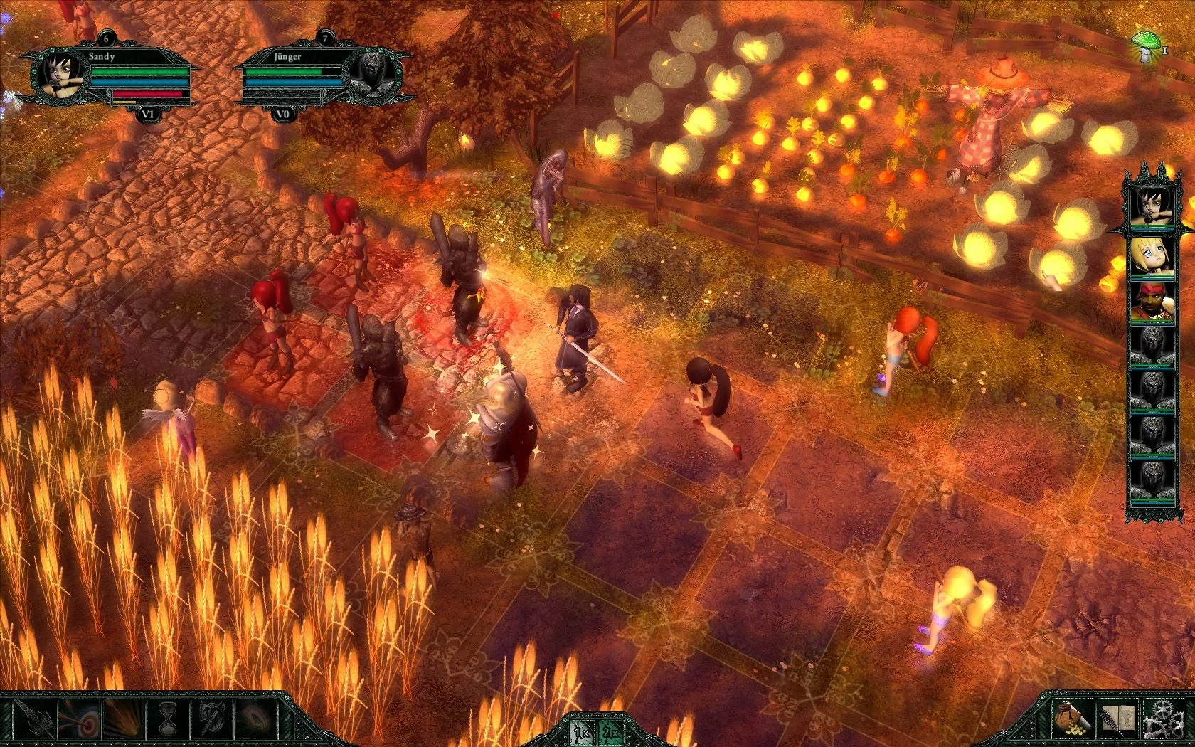 Изображение игры: Grotesque Tactics: Evil Heroes