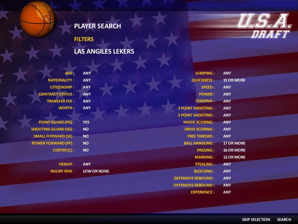Изображение игры: World Basketball Manager 2010