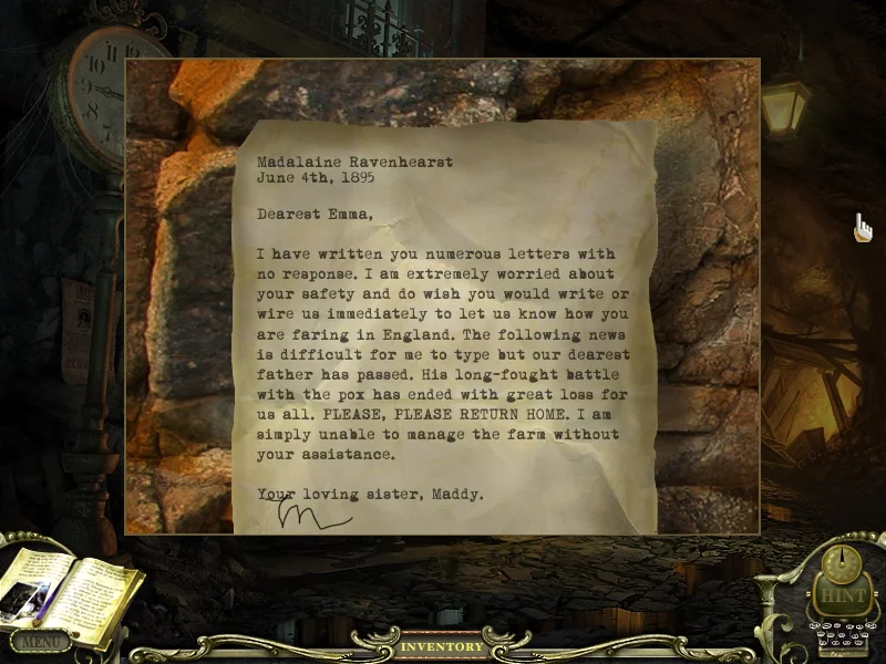 Изображение игры: Mystery Case Files: Return to Ravenhearst™