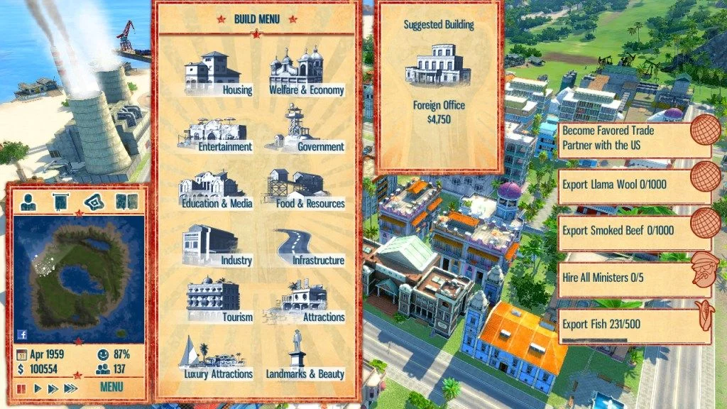 Изображение игры: Tropico 4