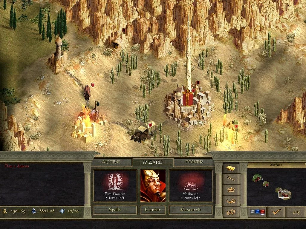 Изображение игры: Age of Wonders II: The Wizard's Throne