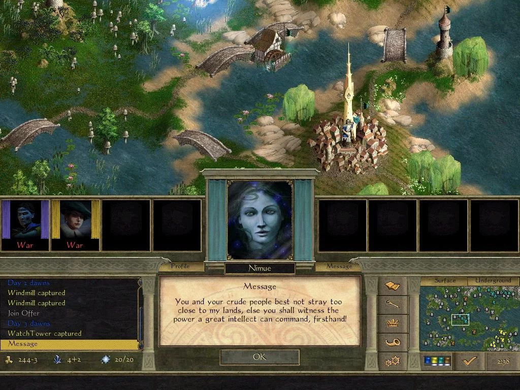 Изображение игры: Age of Wonders II: The Wizard's Throne