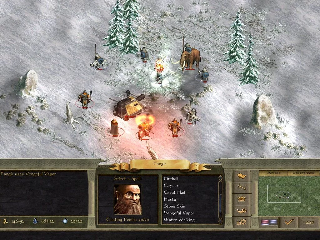 Изображение игры: Age of Wonders II: The Wizard's Throne