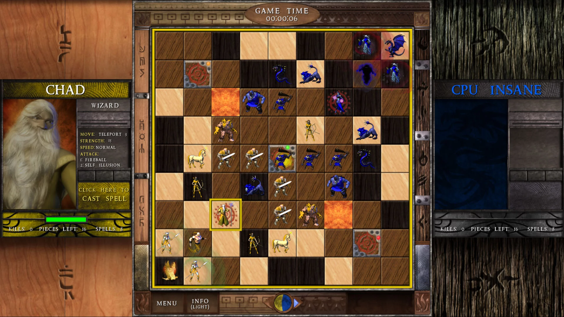 Изображение игры: Archon Classic