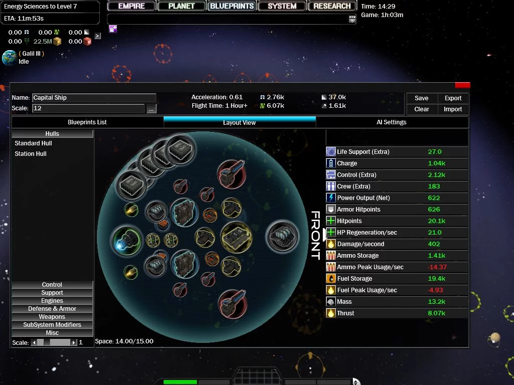 Изображение игры: Star Ruler