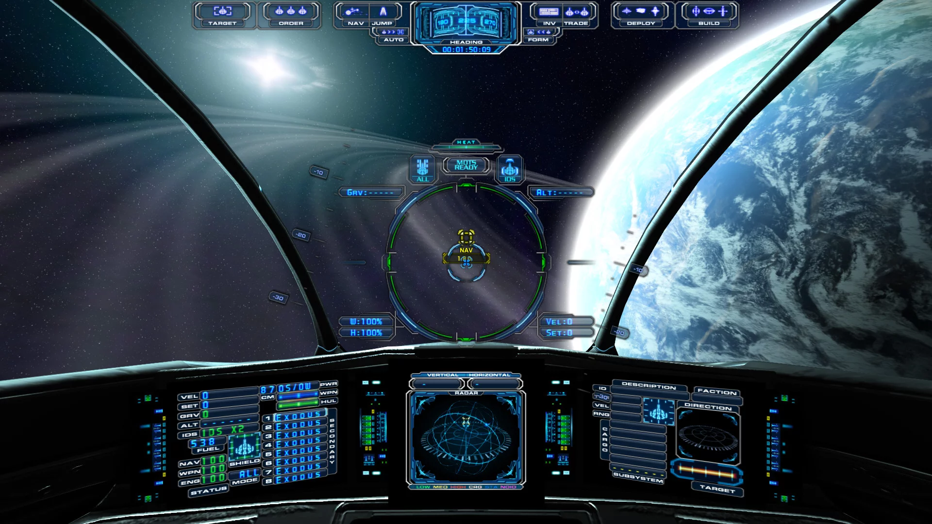 Изображение игры: Evochron Mercenary