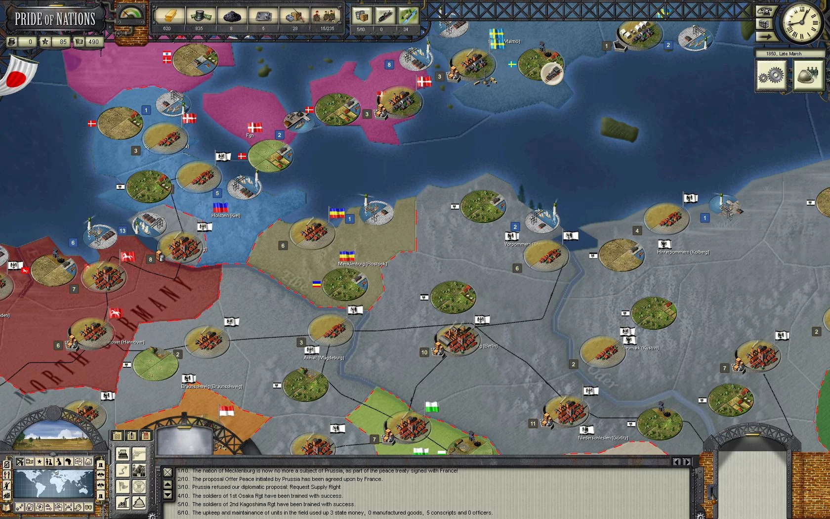 Изображение игры: Pride of Nations