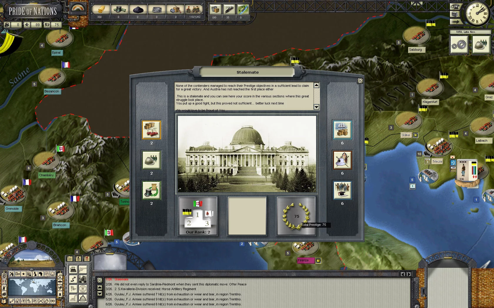 Изображение игры: Pride of Nations