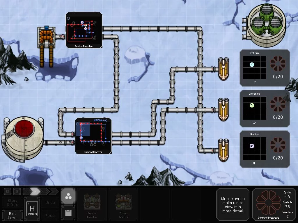 Изображение игры: SpaceChem