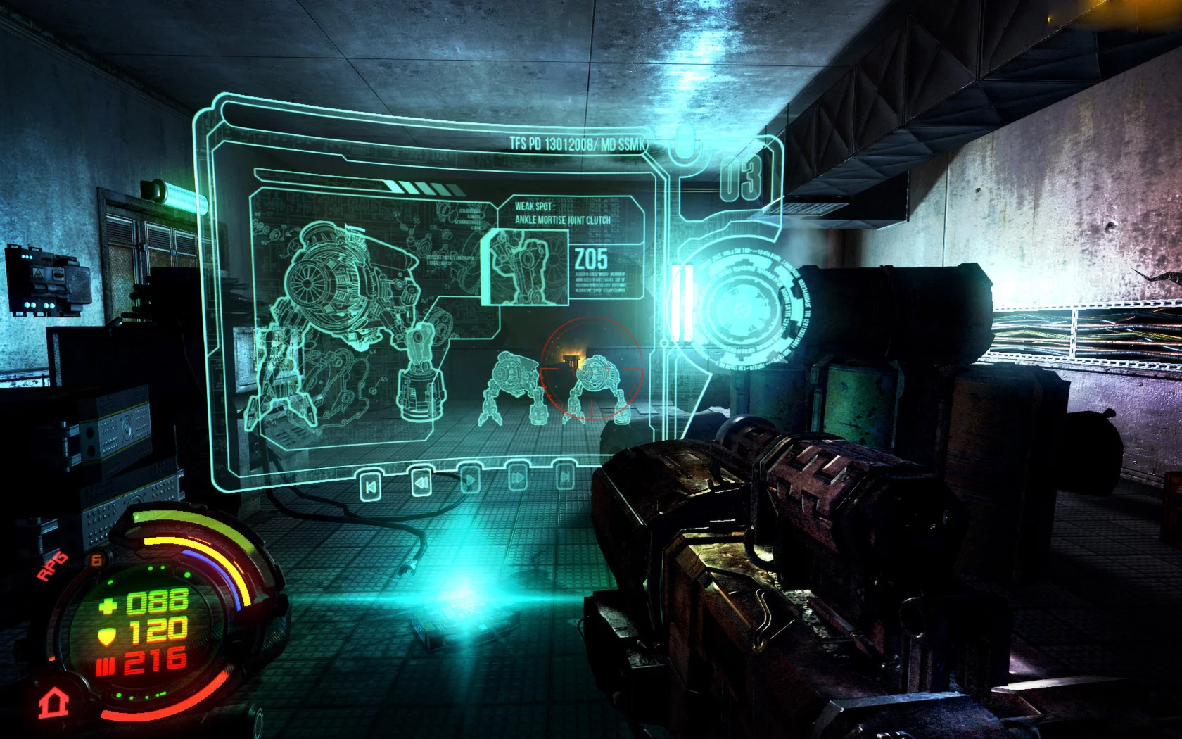 Изображение игры: Hard Reset Extended Edition