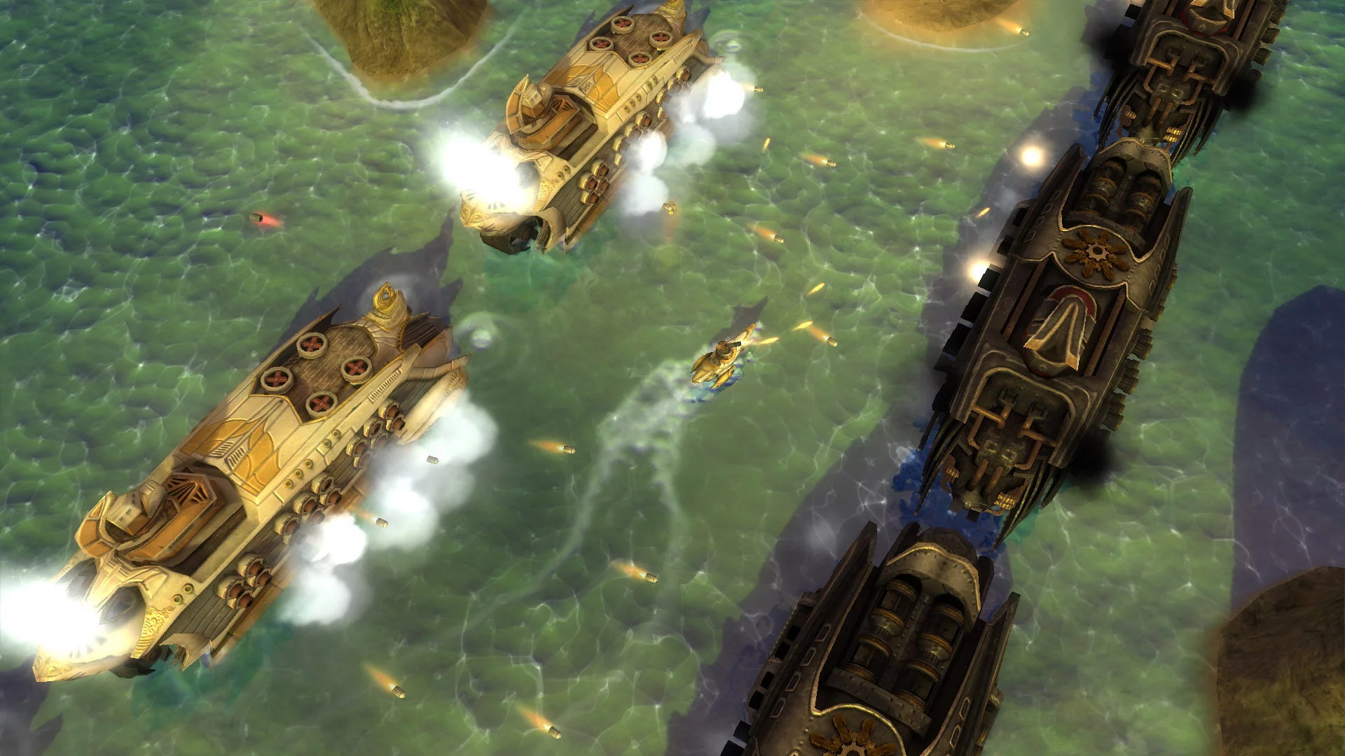 Изображение игры: Naval Warfare