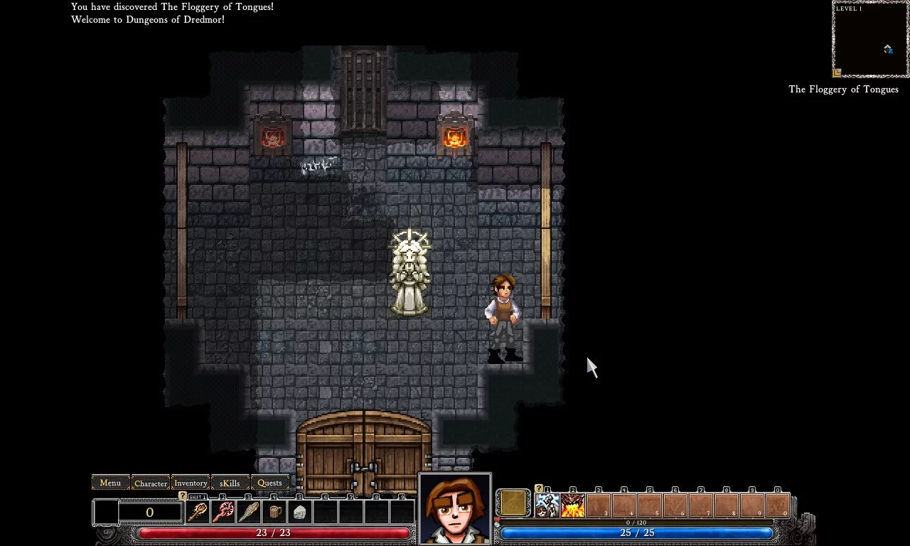 Изображение игры: Dungeons of Dredmor