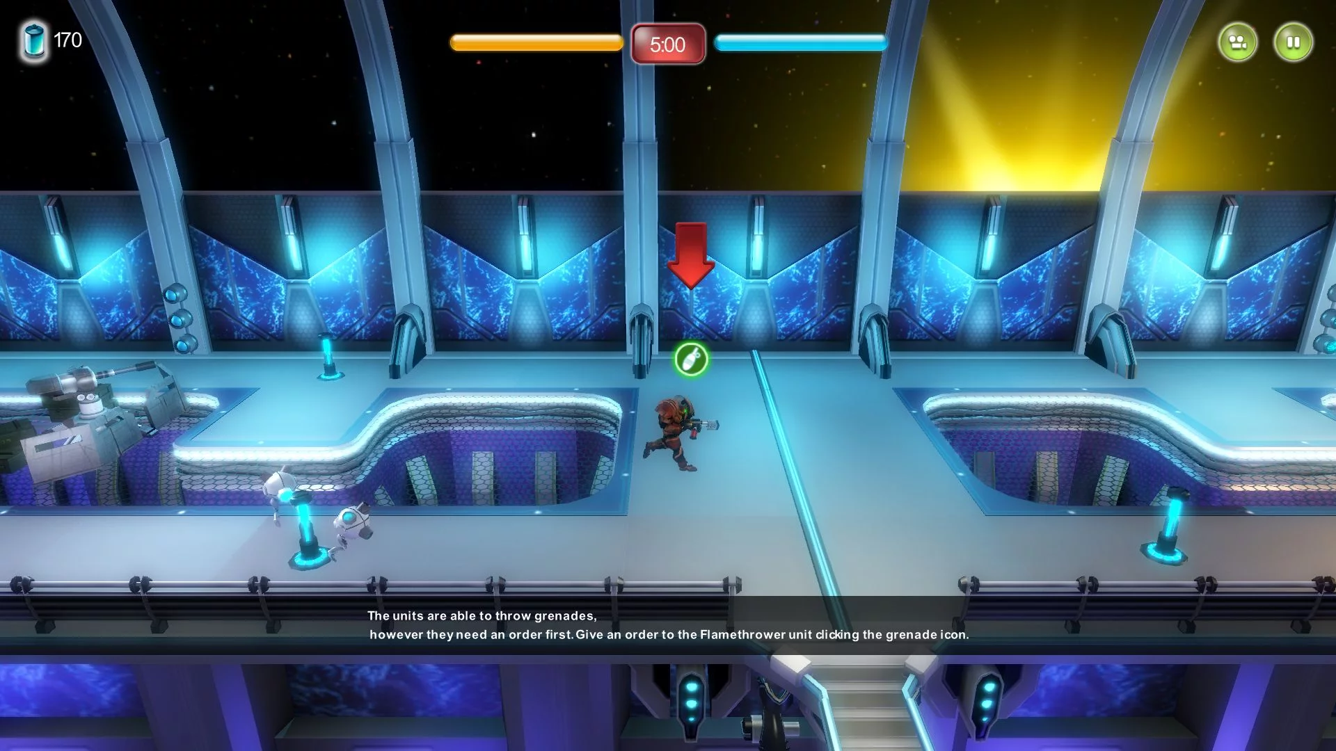 Изображение игры: Alien Hallway