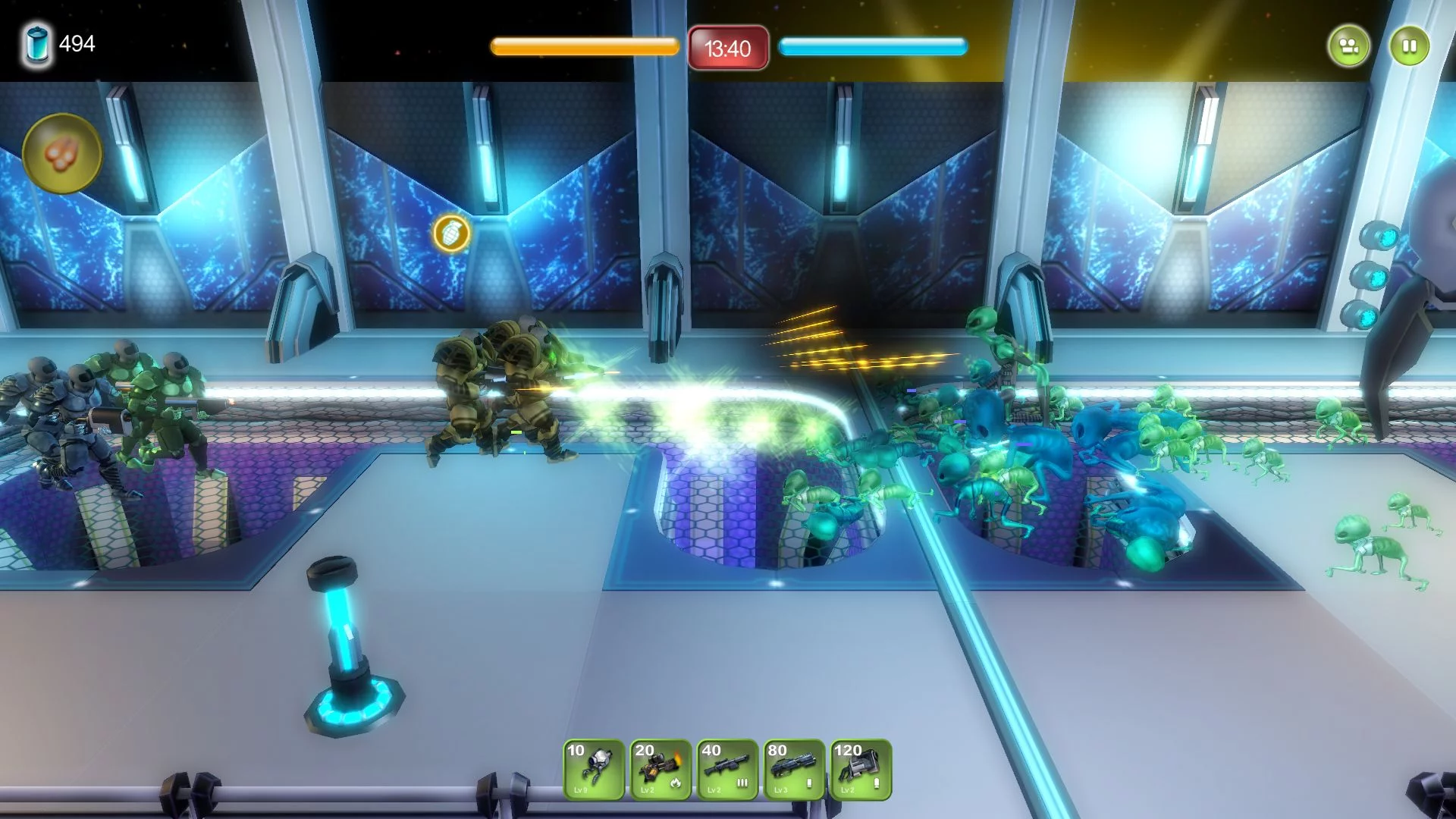 Изображение игры: Alien Hallway
