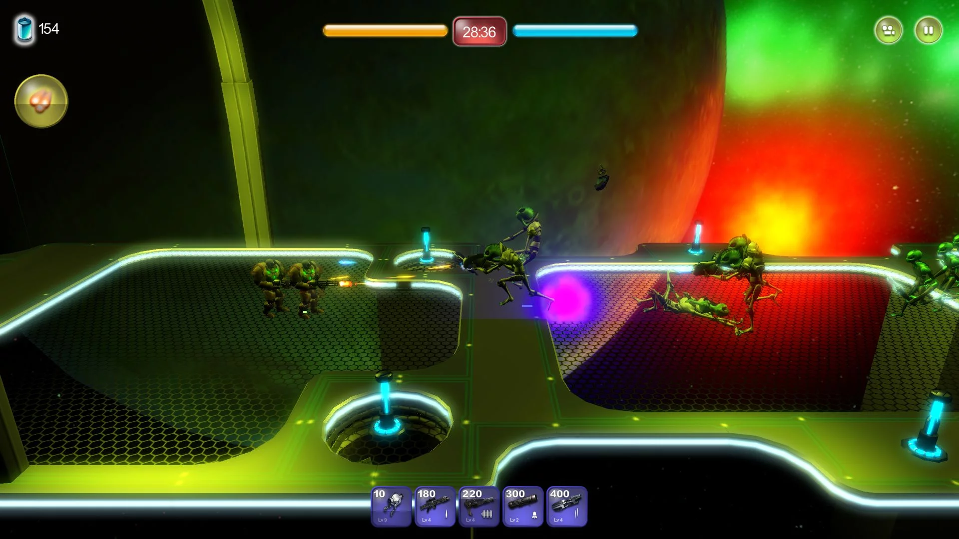 Изображение игры: Alien Hallway