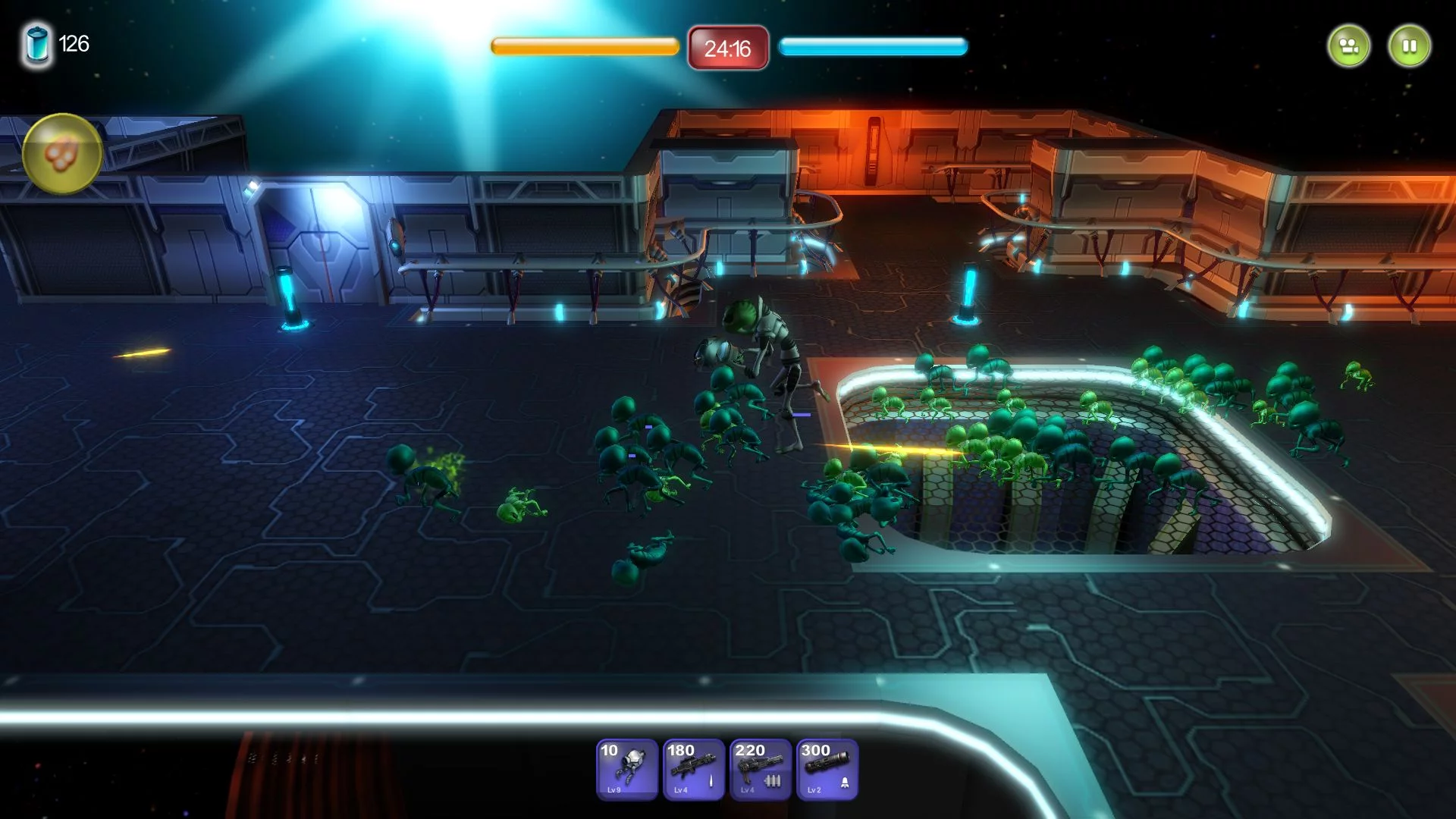 Изображение игры: Alien Hallway