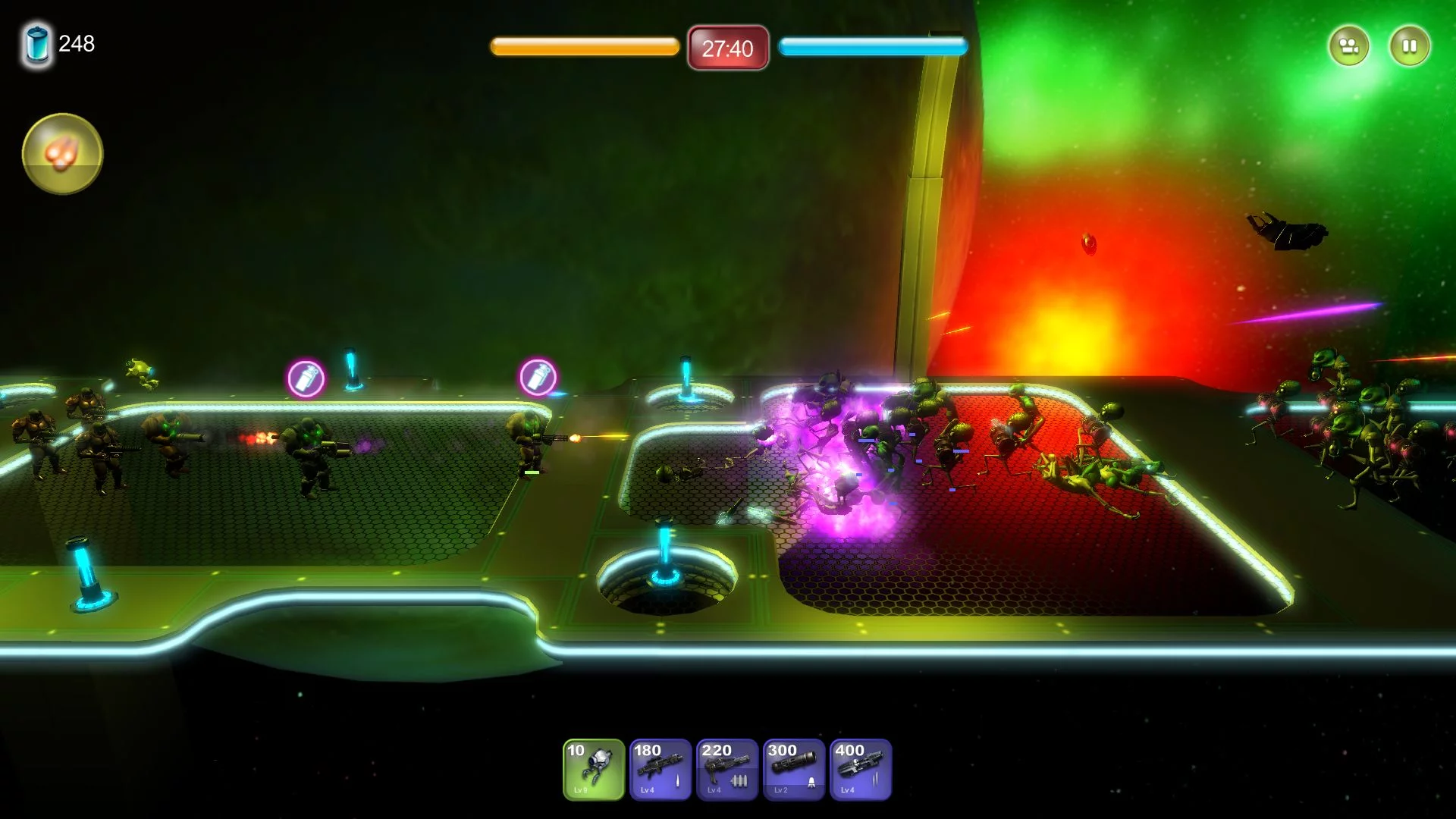 Изображение игры: Alien Hallway
