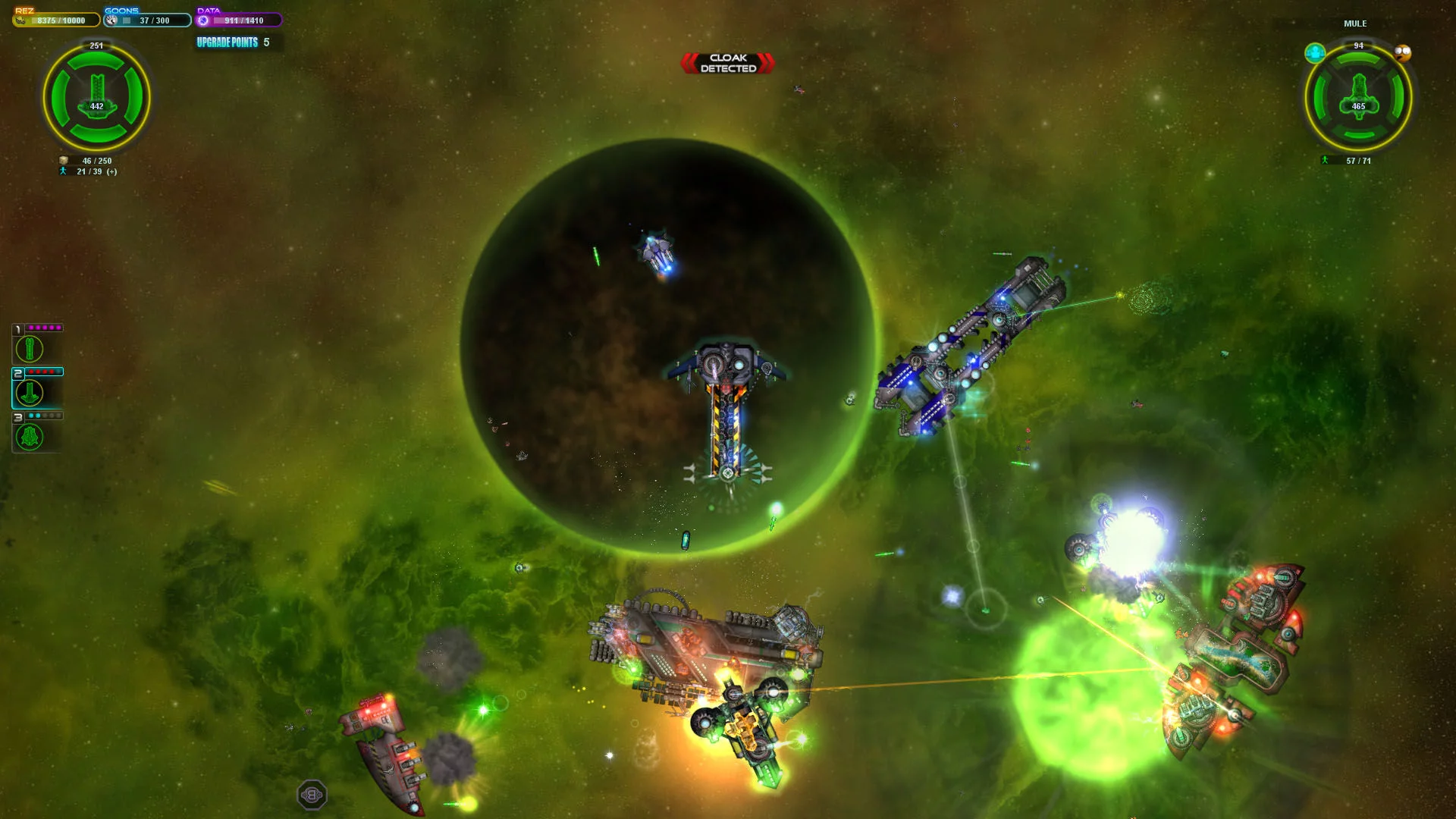 Изображение игры: Space Pirates and Zombies