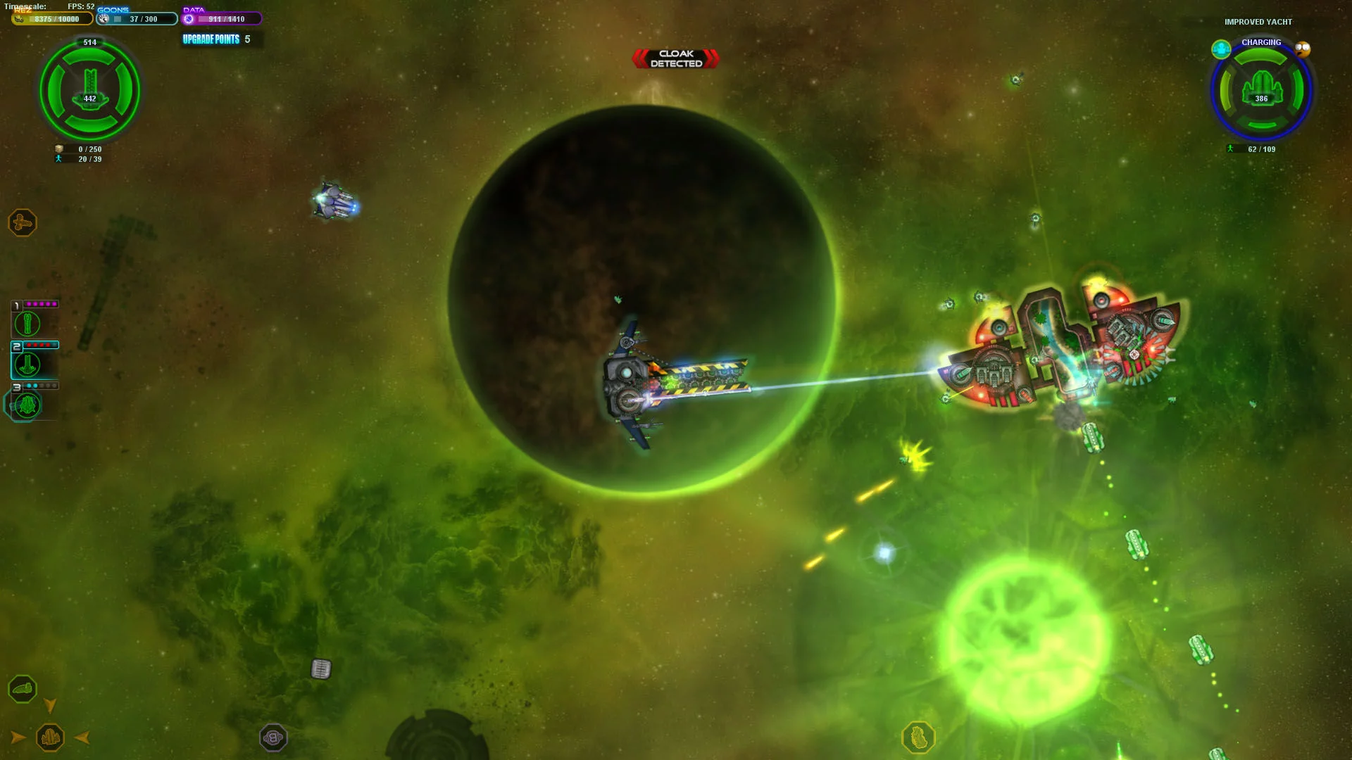 Изображение игры: Space Pirates and Zombies
