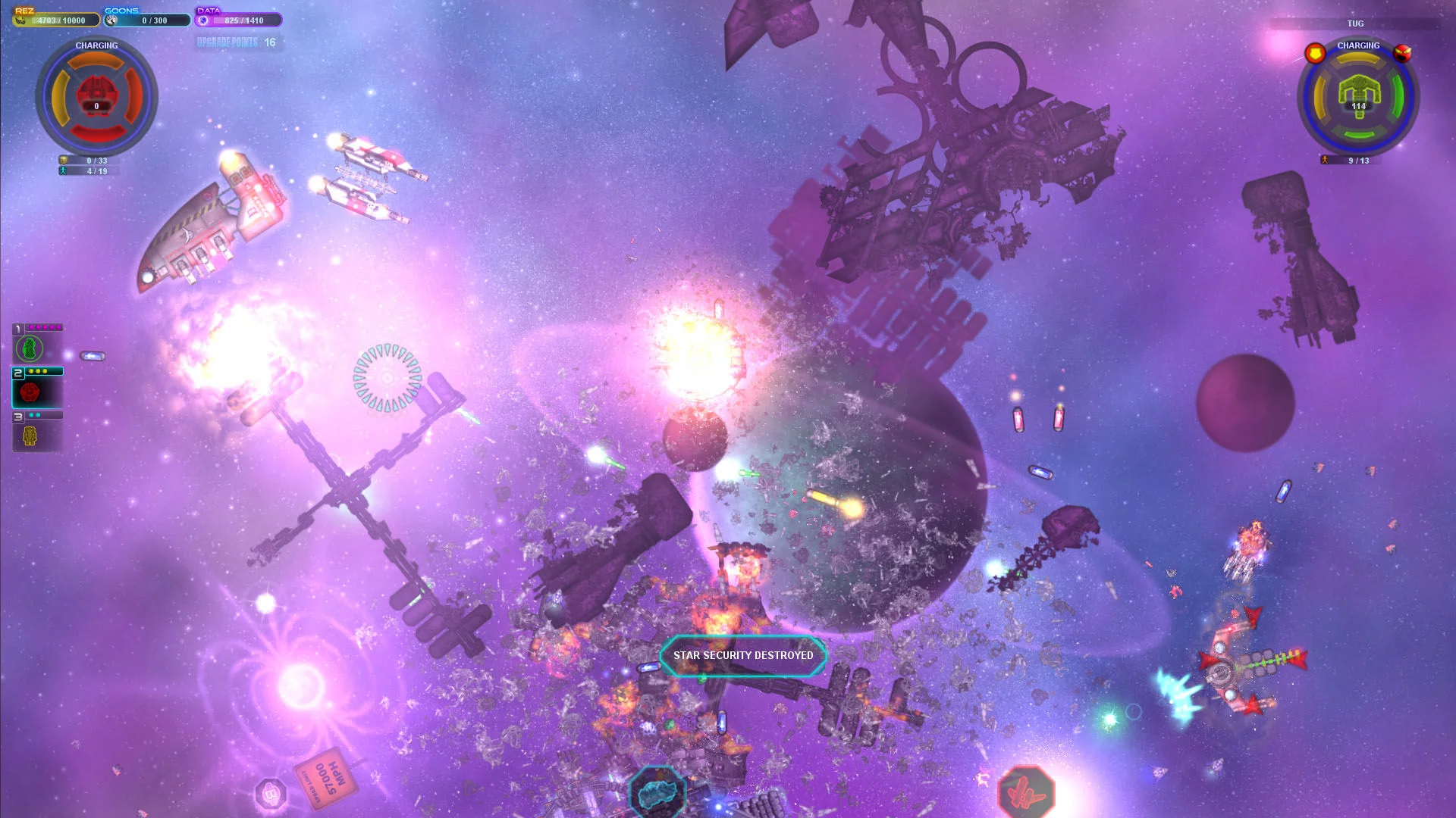 Изображение игры: Space Pirates and Zombies