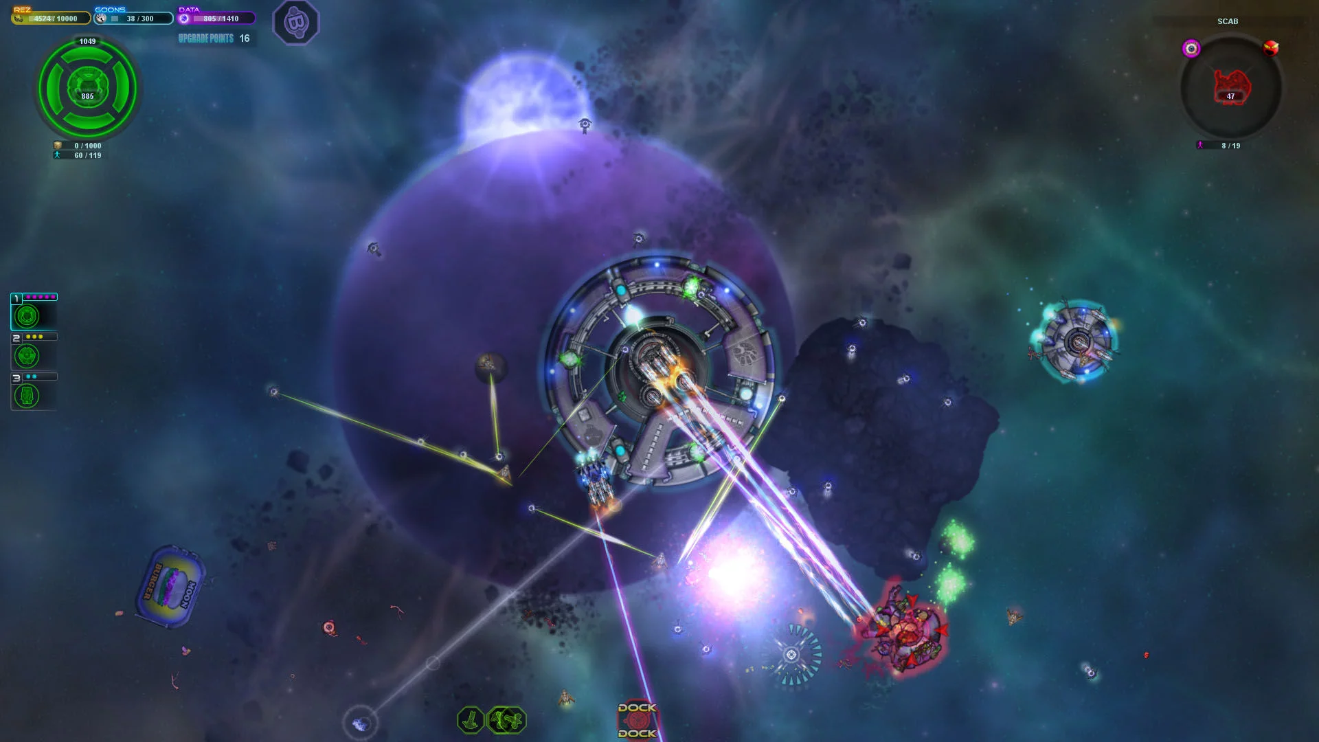 Изображение игры: Space Pirates and Zombies
