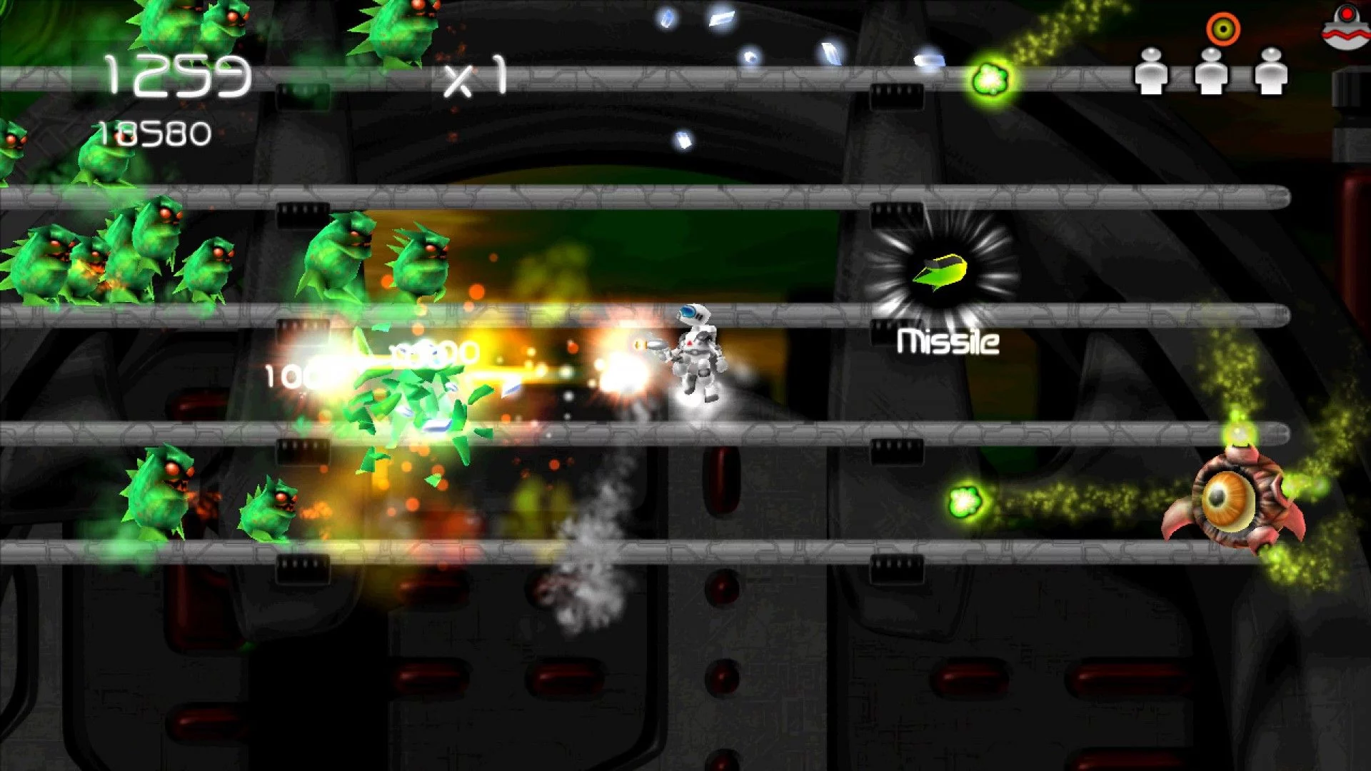 Изображение игры: Alien Zombie Megadeath