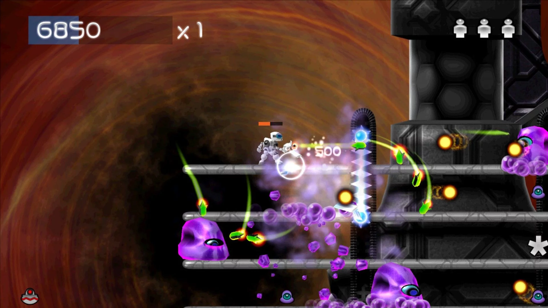 Изображение игры: Alien Zombie Megadeath