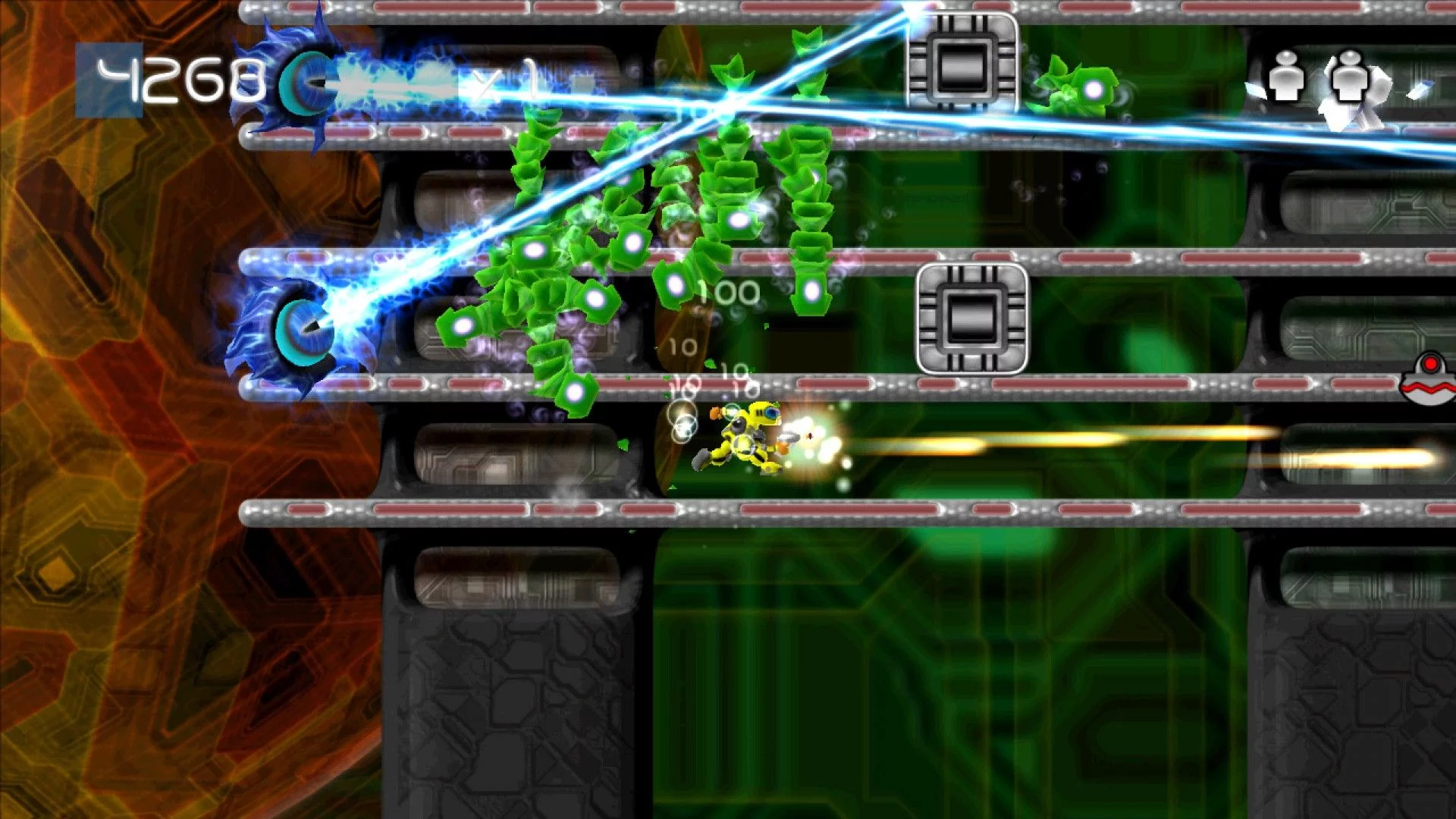 Изображение игры: Alien Zombie Megadeath