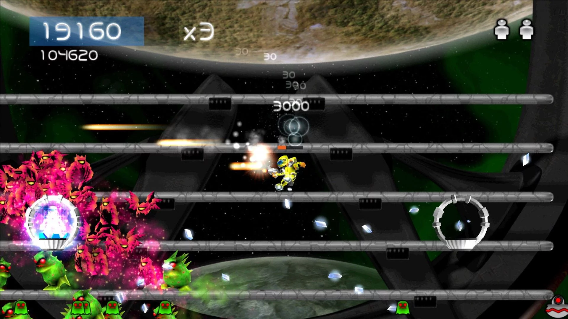 Изображение игры: Alien Zombie Megadeath