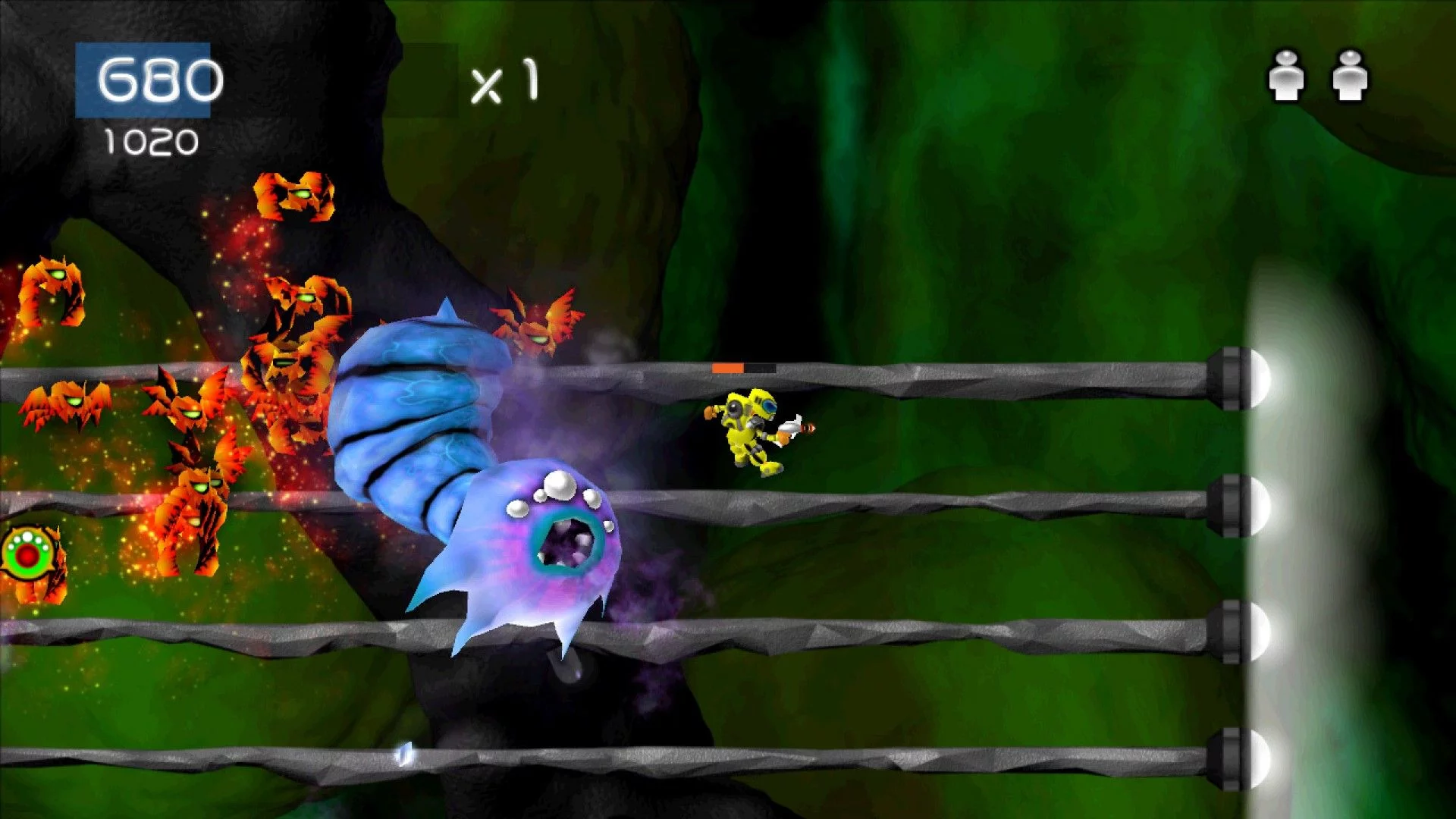 Изображение игры: Alien Zombie Megadeath