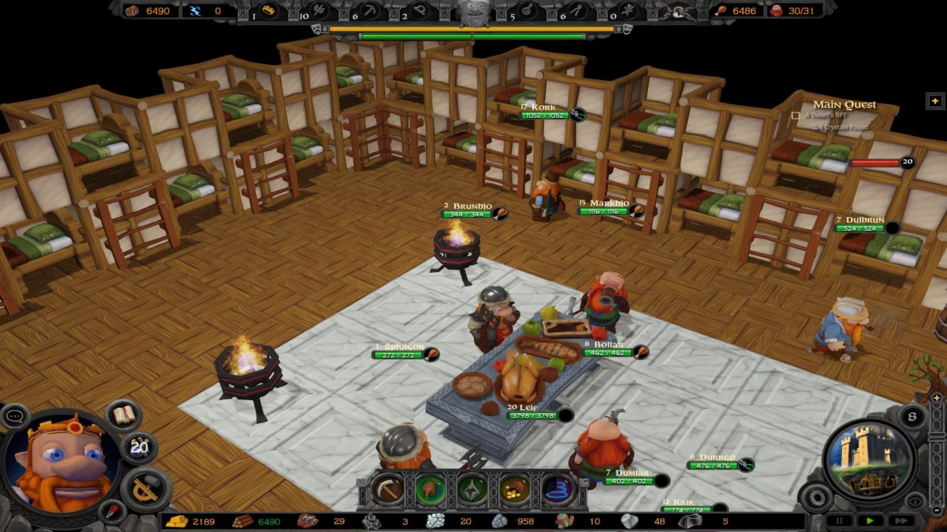 Изображение игры: A Game of Dwarves