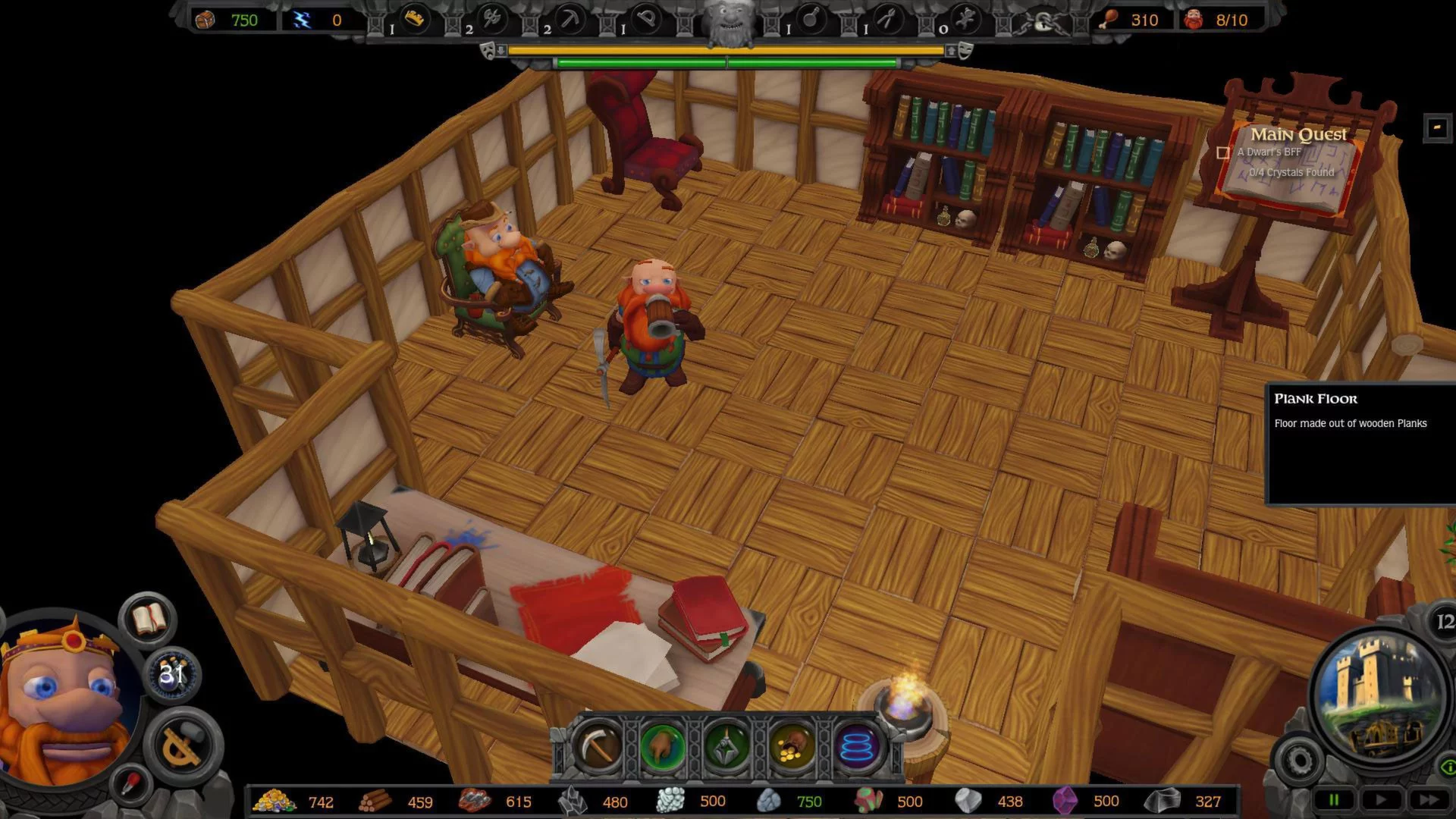 Изображение игры: A Game of Dwarves