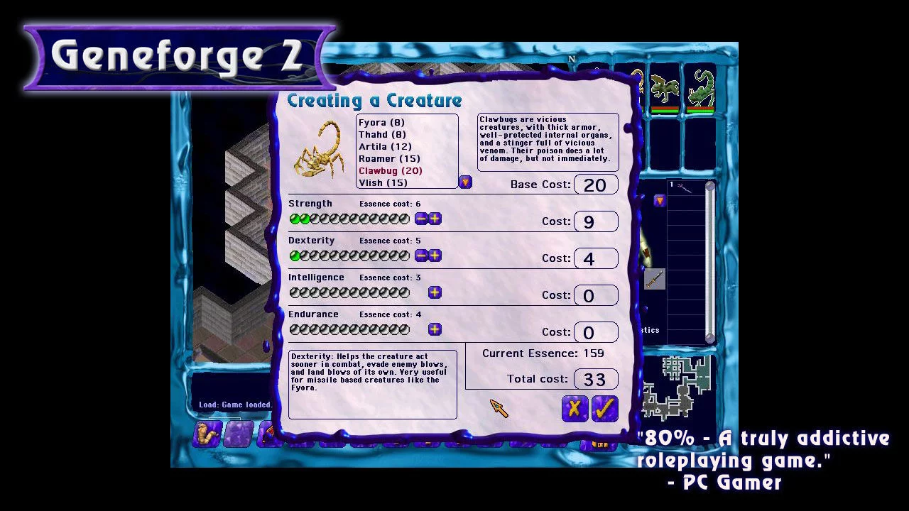 Изображение игры: Geneforge 2
