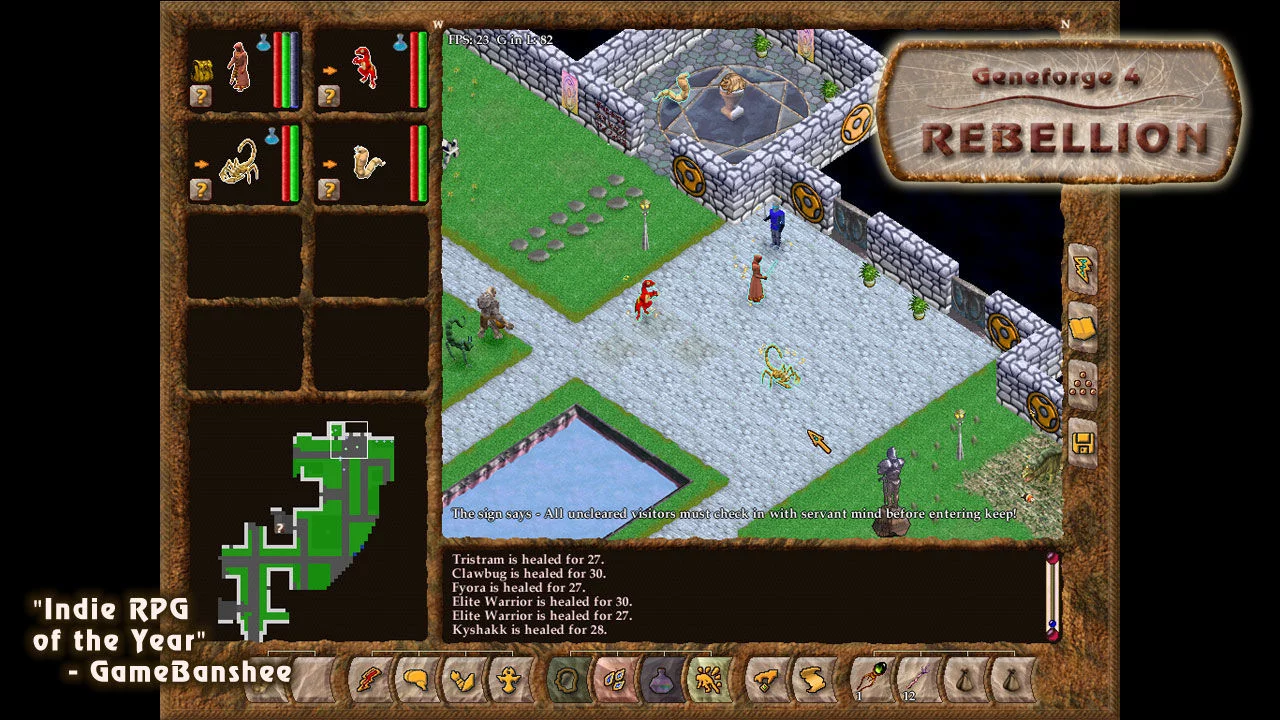 Изображение игры: Geneforge 4: Rebellion