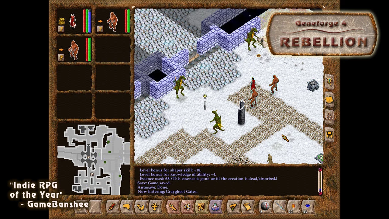 Изображение игры: Geneforge 4: Rebellion