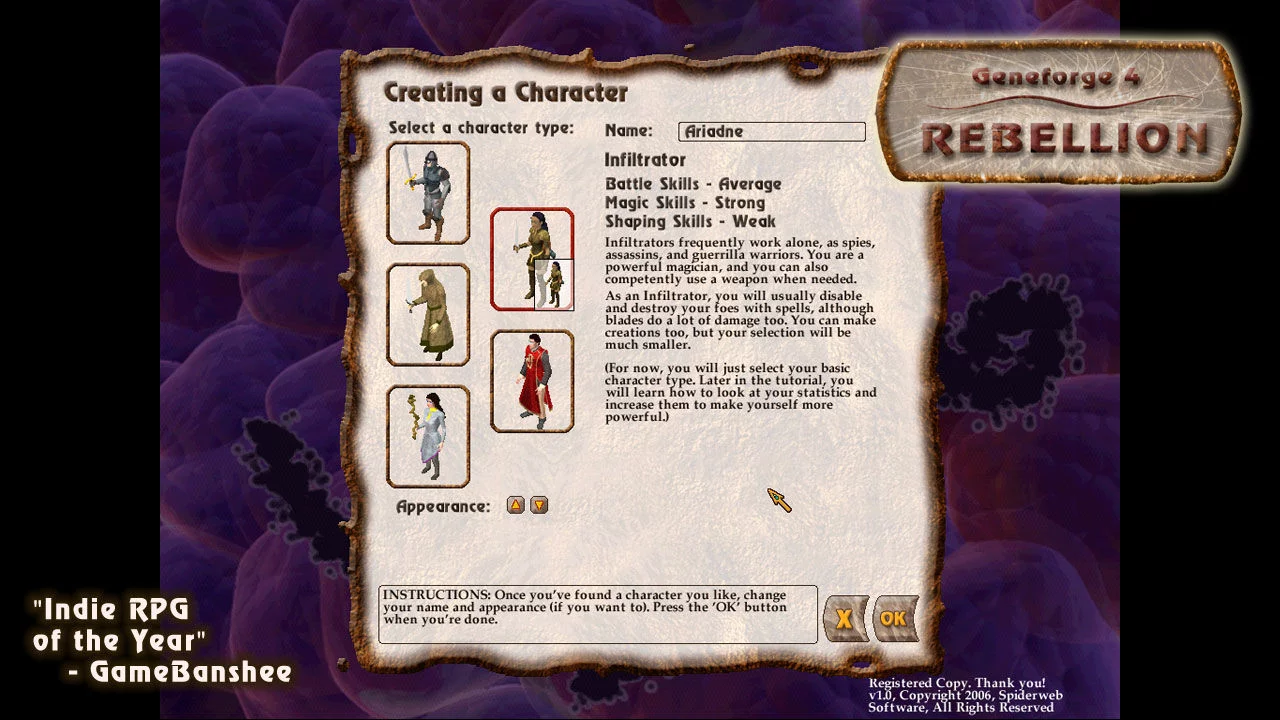 Изображение игры: Geneforge 4: Rebellion