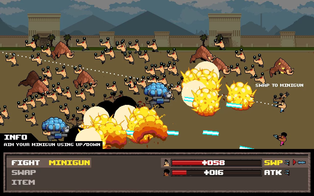 Изображение игры: Serious Sam: The Random Encounter
