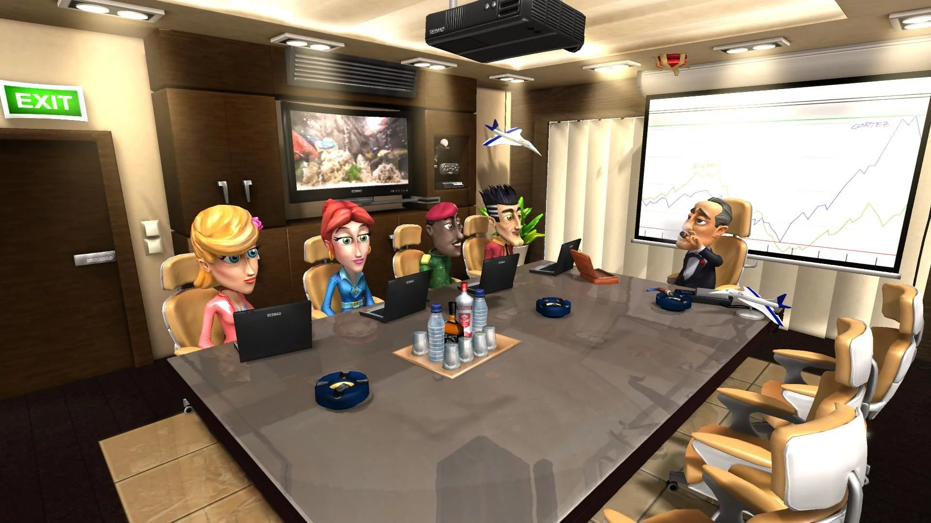 Изображение игры: Airline Tycoon 2