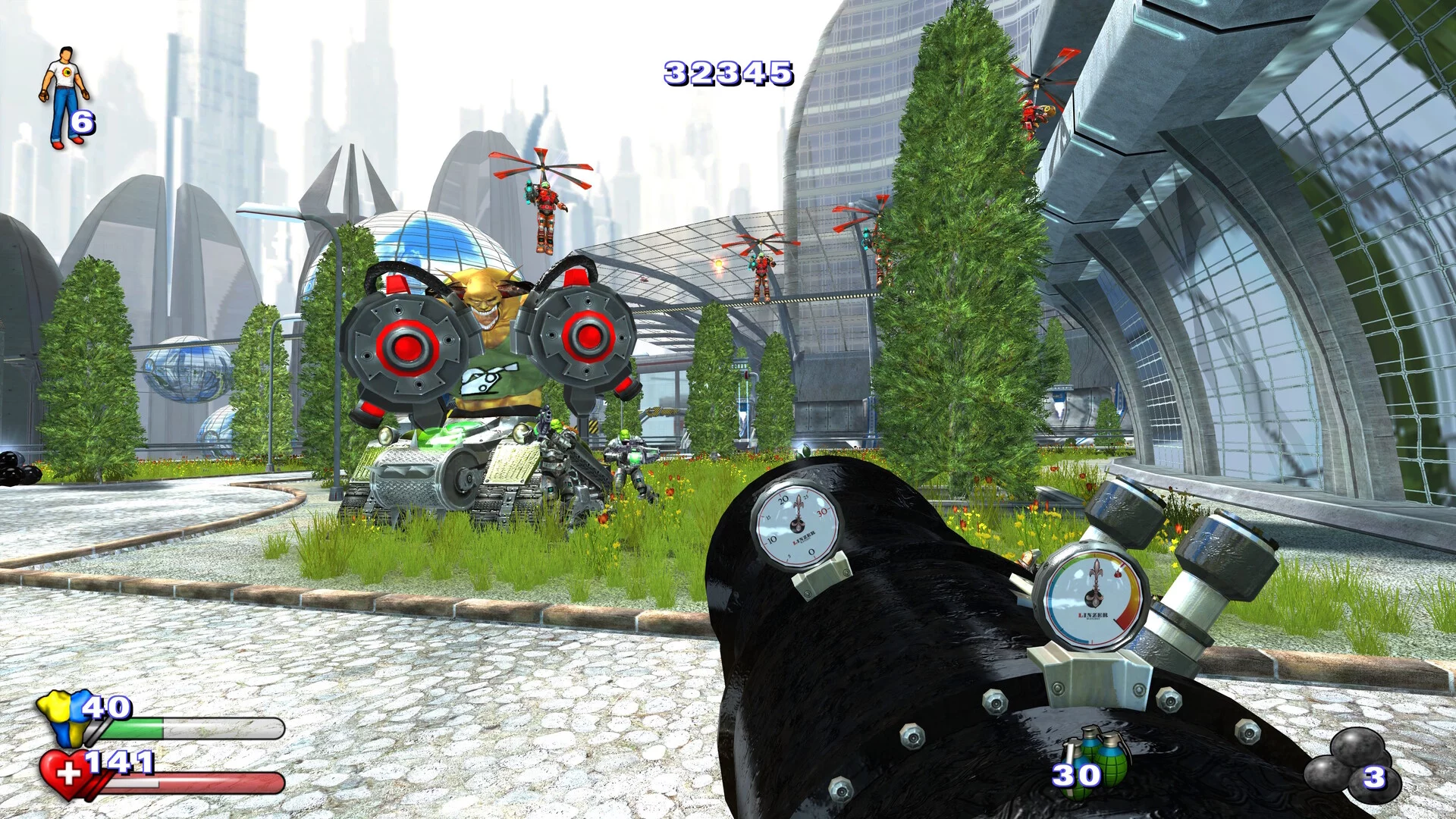 Изображение игры: Serious Sam II