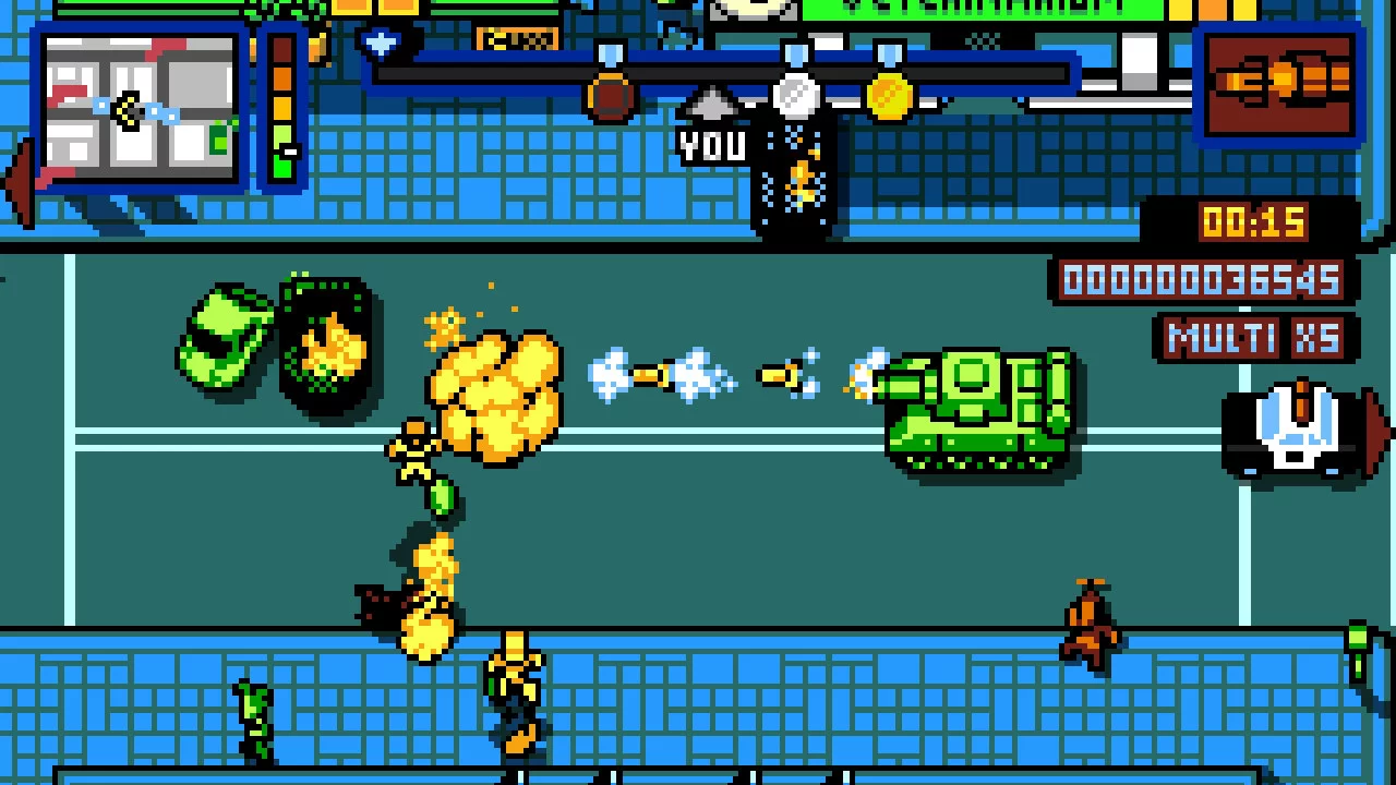Изображение игры: Retro City Rampage™ DX