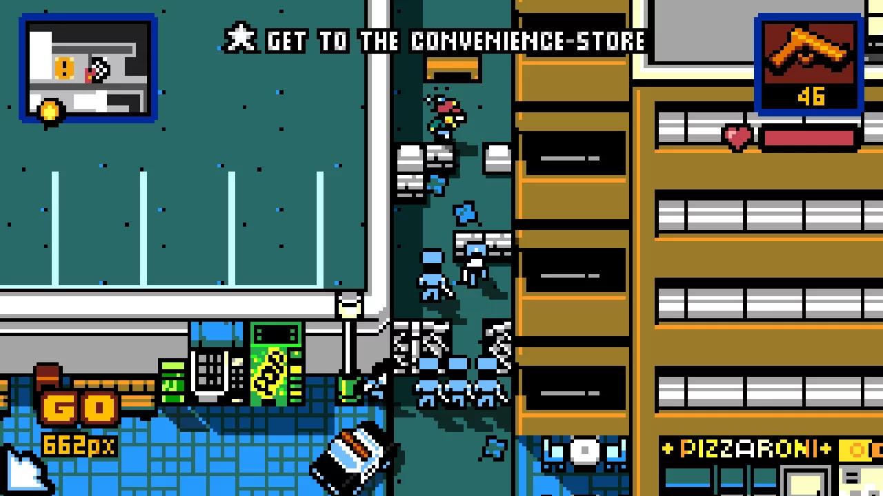Изображение игры: Retro City Rampage™ DX