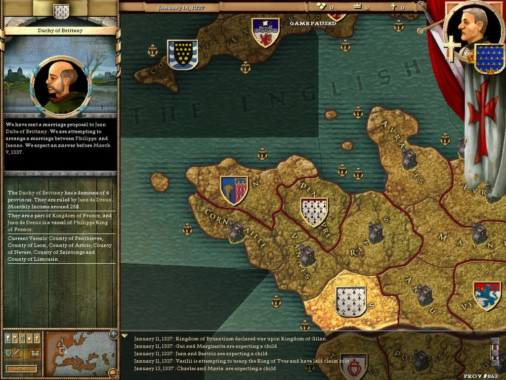 Изображение игры: Crusader Kings Complete