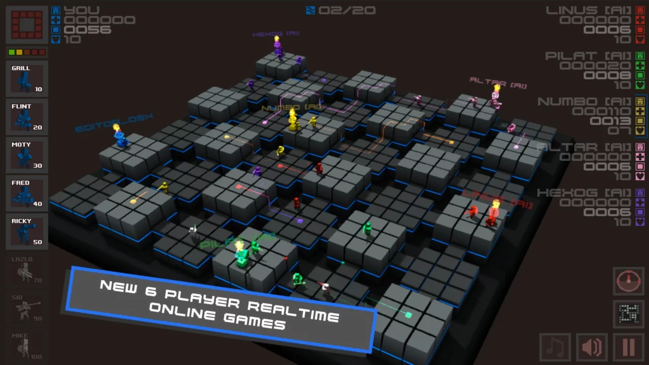 Изображение игры: Cubemen