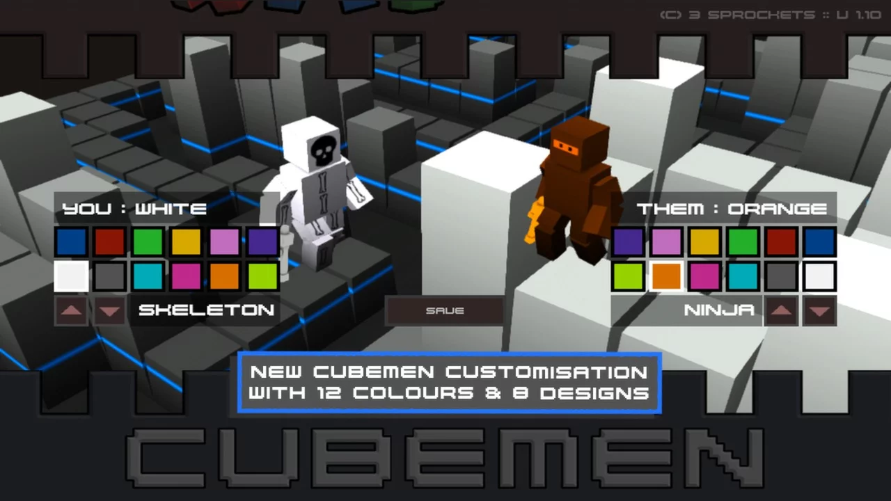Изображение игры: Cubemen