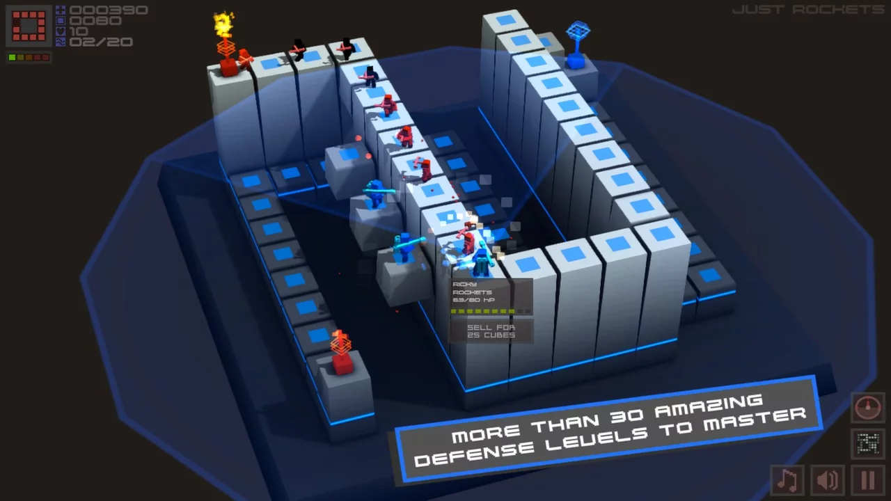 Изображение игры: Cubemen
