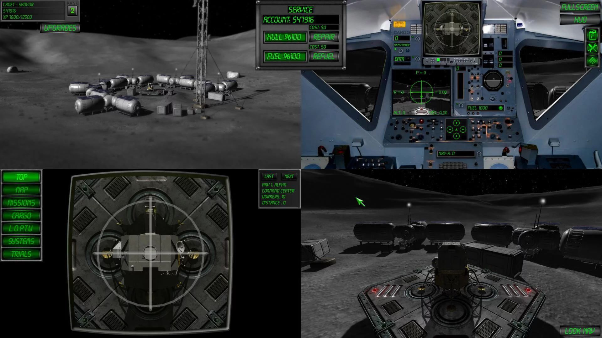 Изображение игры: Lunar Flight